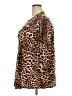 Cocomo Animal Print Brown 3/4 Sleeve Blouse Size 3X - photo 5