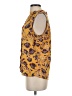 Market and Spruce 100% Polyester Yellow Sleeveless Blouse Size S - photo 5