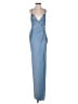 BHLDN 100% Polyester Blue Cocktail Dress Size 0 - photo 1