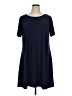 Westport Solid Blue Casual Dress Size 1X - photo 1