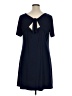 Westport Solid Blue Casual Dress Size 1X - photo 2