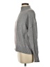 Miracle Color Block Gray Turtleneck Sweater Size S - photo 5