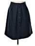 J.Crew 100% Wool Solid Blue Wool Skirt Size 4 - photo 1