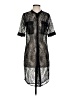 Club Monaco 100% Nylon Black Kimono Size 2 - photo 1