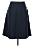 J.Crew 100% Wool Solid Blue Wool Skirt Size 4 - photo 2