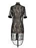 Club Monaco 100% Nylon Black Kimono Size 2 - photo 2