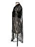 Club Monaco 100% Nylon Black Kimono Size 2 - photo 5