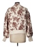 &merci 100% Cotton Print Ivory Jacket Size L - photo 2