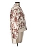 &merci 100% Cotton Print Ivory Jacket Size L - photo 4