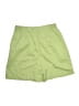 IZOD 100% Polyester Solid Green Khaki Shorts Size 12 - photo 2