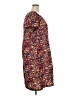 Roaman's 100% Polyester Print Red Casual Dress Size 24 - photo 4
