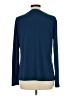 Carmen Carmen Marc Valvo Blue Long Sleeve Top Size L - photo 2