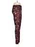 Lularoe Print Burgundy Leggings One size - photo 4