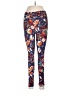 Lularoe Floral Blue Leggings One size - photo 1