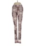 Lilith 100% Polyamide Print Brown Leggings Size S - photo 1