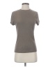 OGL 100% Cotton Gray Short Sleeve Top Size XXS - photo 1