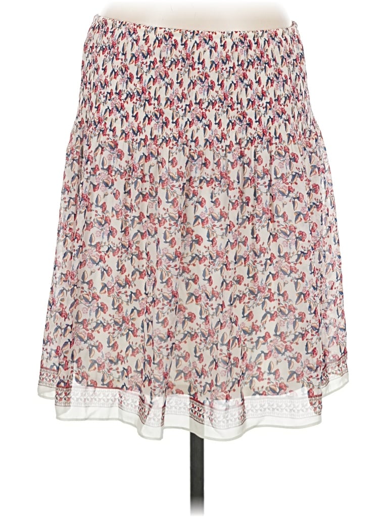 Pre-owned Max Studio Casual Skirt In Ivory