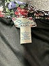 Studio West 100% Polyester Floral Black Casual Dress Size L - photo 7