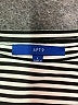 Apt. 9 Stripes Black Casual Dress Size L - photo 7