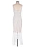 Missguided 100% Polyester Ivory Cocktail Dress Size 6 - photo 2