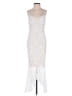 Missguided 100% Polyester Ivory Cocktail Dress Size 6 - photo 1