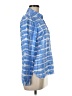 FDJ Blue Long Sleeve Button-Down Shirt Size 6 - photo 4