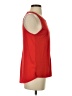 Trouve 100% Polyester Red Sleeveless Top Size S - photo 4