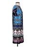 Studio One Paisley Blue Casual Dress Size S - photo 4