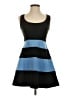 Ann Taylor LOFT Color Block Blue Casual Dress Size 00 - photo 1