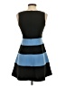 Ann Taylor LOFT Color Block Blue Casual Dress Size 00 - photo 2