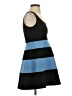 Ann Taylor LOFT Color Block Blue Casual Dress Size 00 - photo 4