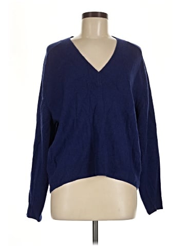 Madewell V-Neck Sweater in Cashmere (view 1)