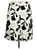 A Line 100% Polyester Graphic Ivory Casual Skirt Size 16 - photo 1