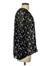 Vince. 100% Silk Black Long Sleeve Silk Top Size S - photo 4