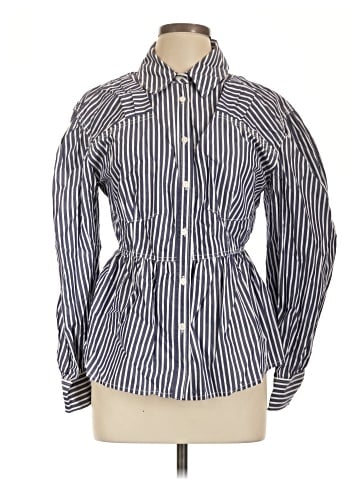 Tanya Taylor Long Sleeve Button-Down Shirt (view 1)