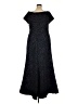 Betsy & Adam Black Cocktail Dress Size 18 - photo 2