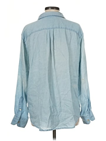 Jones New York Country Long Sleeve Button-Down Shirt (view 2)