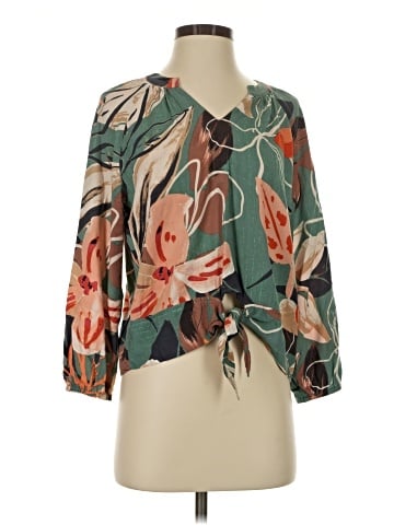 Nic + Zoe 3/4 Sleeve Blouse (view 1)