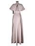 Aidan Mattox Solid Gray Pink Cocktail Dress Size 6 - photo 2