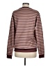Unbranded Stripes Burgundy Pullover Sweater Size M - photo 2