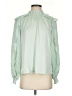 BCBGMAXAZRIA Green Long Sleeve Blouse Size S - photo 1