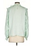 BCBGMAXAZRIA Green Long Sleeve Blouse Size S - photo 2