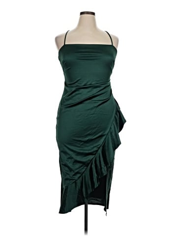 Emerald Sundae Cocktail Dress (view 1)
