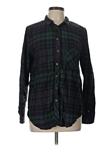 BDG Long Sleeve Button-Down Shirt (view 1)