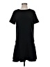Mossimo Solid Black Casual Dress Size S - photo 1