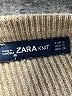 Zara Metallic Tan Pullover Sweater Size S - photo 7