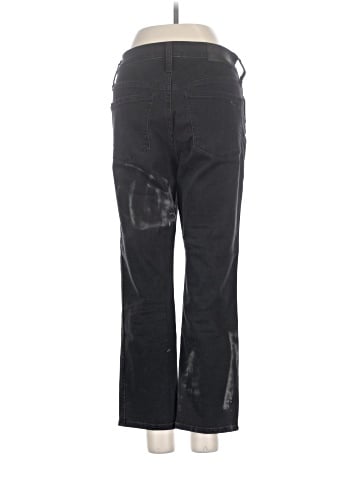 Madewell Petite Stovepipe Jeans in Lunar Wash: Button-Front Edition (view 2)