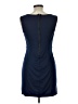 Max Studio Solid Blue Casual Dress Size L - photo 2