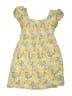 Billabong 100% Viscose Tropical Yellow Dress Size L (kids) - photo 1