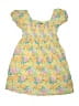 Billabong 100% Viscose Tropical Yellow Dress Size L (kids) - photo 2